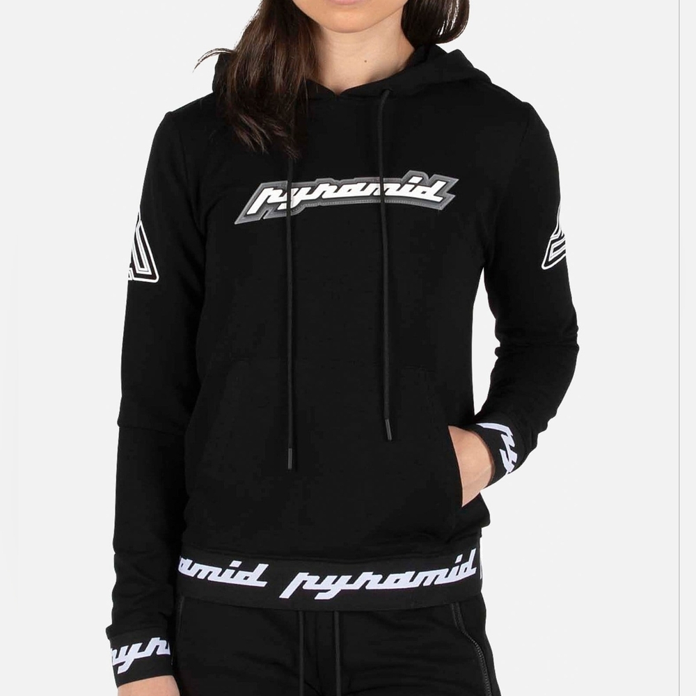 Black Pyramid Unisex CORE 3D PATCH HOODIE/ NWT